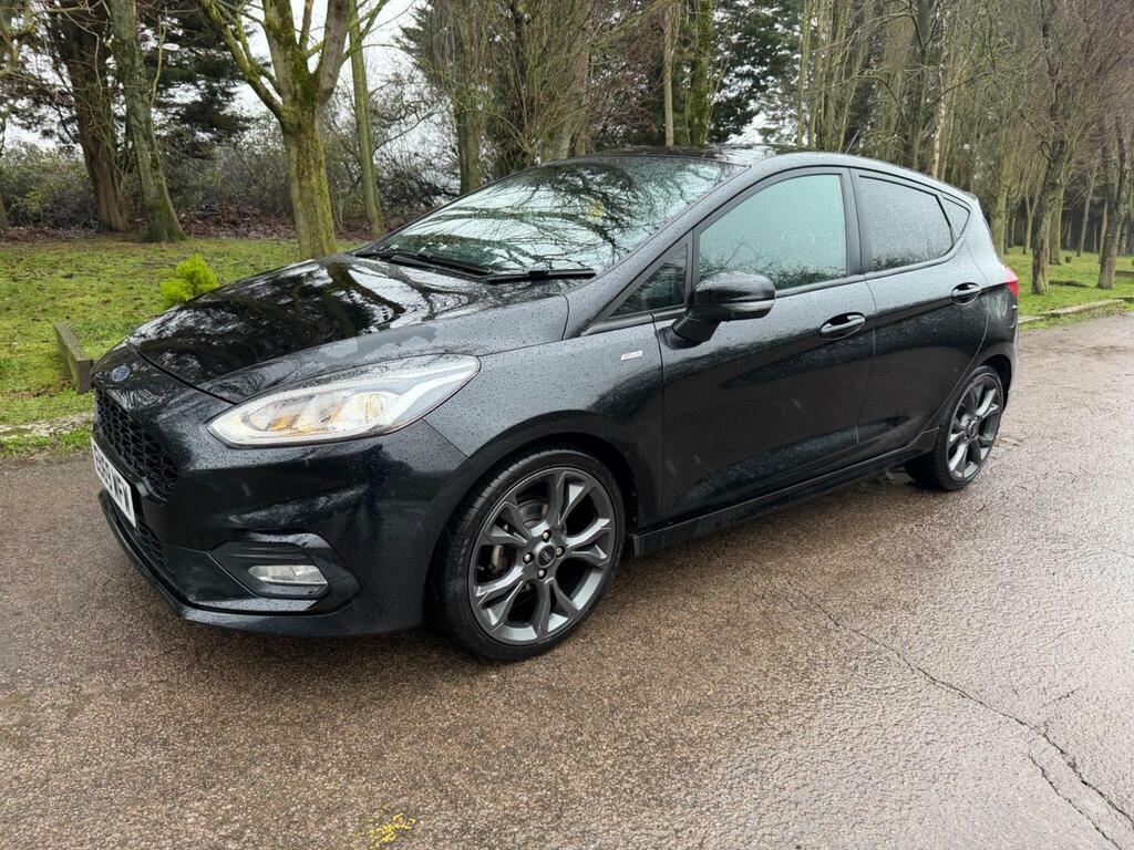 Ford Fiesta 1.0T Ecoboost St-line X Euro 6 S S EU69WFW Black #2