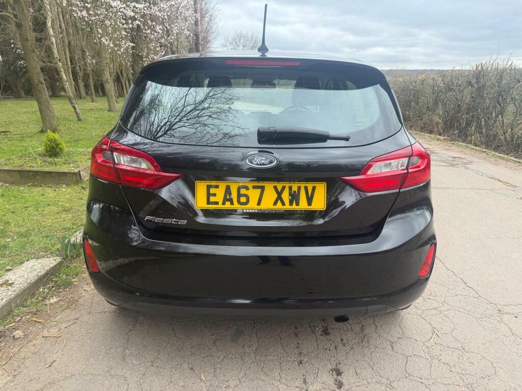 Ford Fiesta 1.0T Ecoboost Zetec Euro 6 S S EA67XWV Black #4