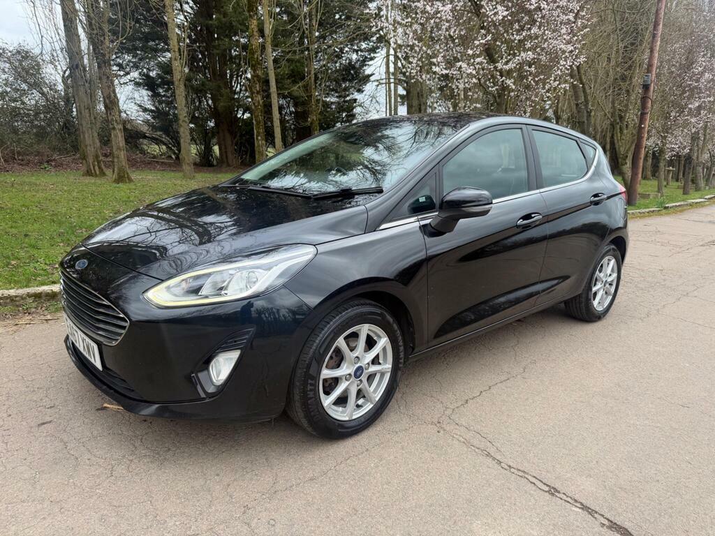 Ford Fiesta 1.0T Ecoboost Zetec Euro 6 S S EA67XWV Black #2