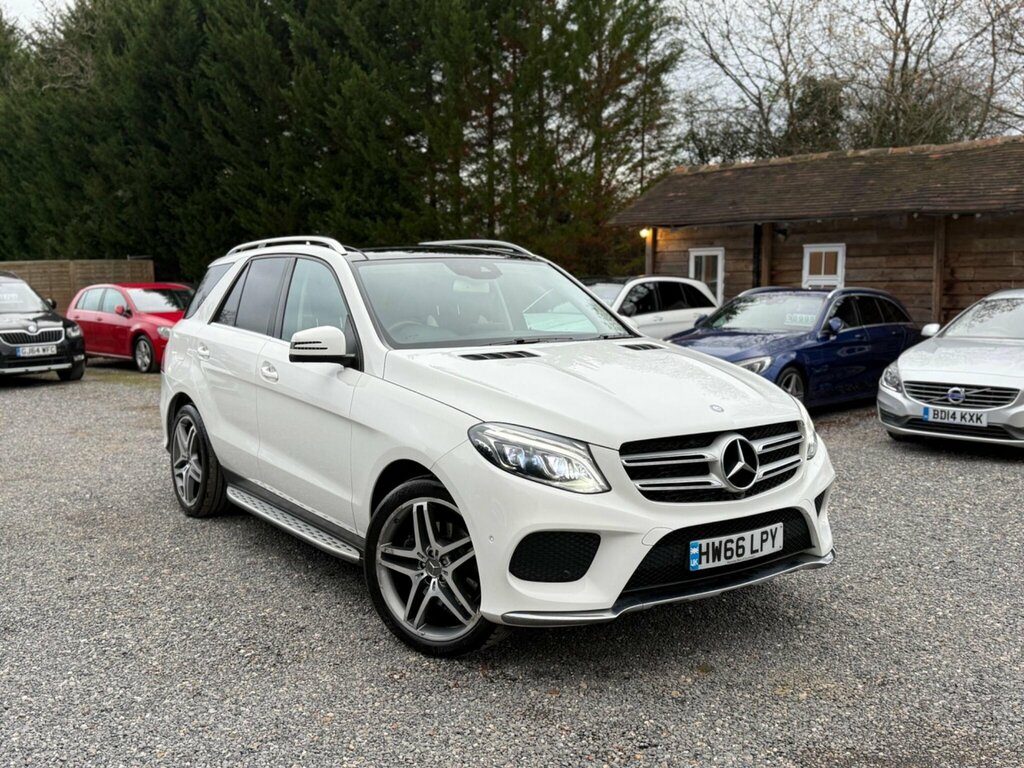 Mercedes-Benz GLE Class 3.0 Gle350d V6 Amg Line Premium G-tronic 4Matic White