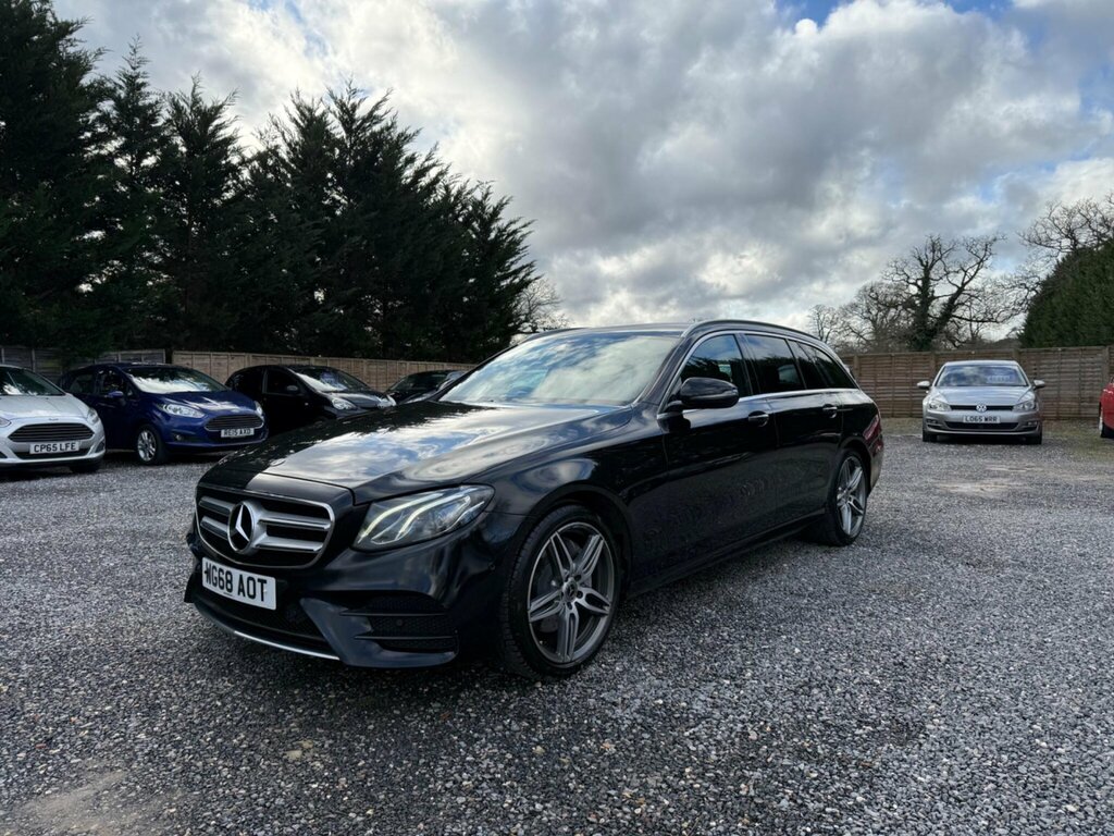 Mercedes-Benz E Class 2.0 E220d Amg Line G-tronic Euro 6 Ss WG68AOT Black #5