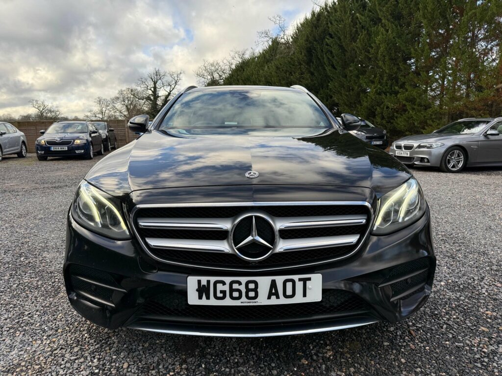 Mercedes-Benz E Class 2.0 E220d Amg Line G-tronic Euro 6 Ss WG68AOT Black #3