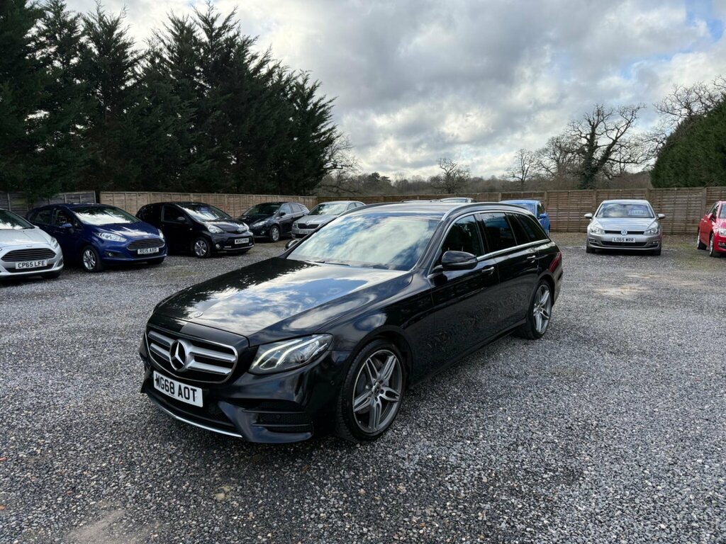 Mercedes-Benz E Class 2.0 E220d Amg Line G-tronic Euro 6 Ss WG68AOT Black #4
