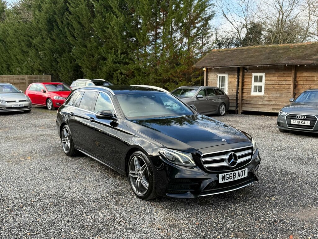 Mercedes-Benz E Class 2.0 E220d Amg Line G-tronic Euro 6 Ss WG68AOT Black #6