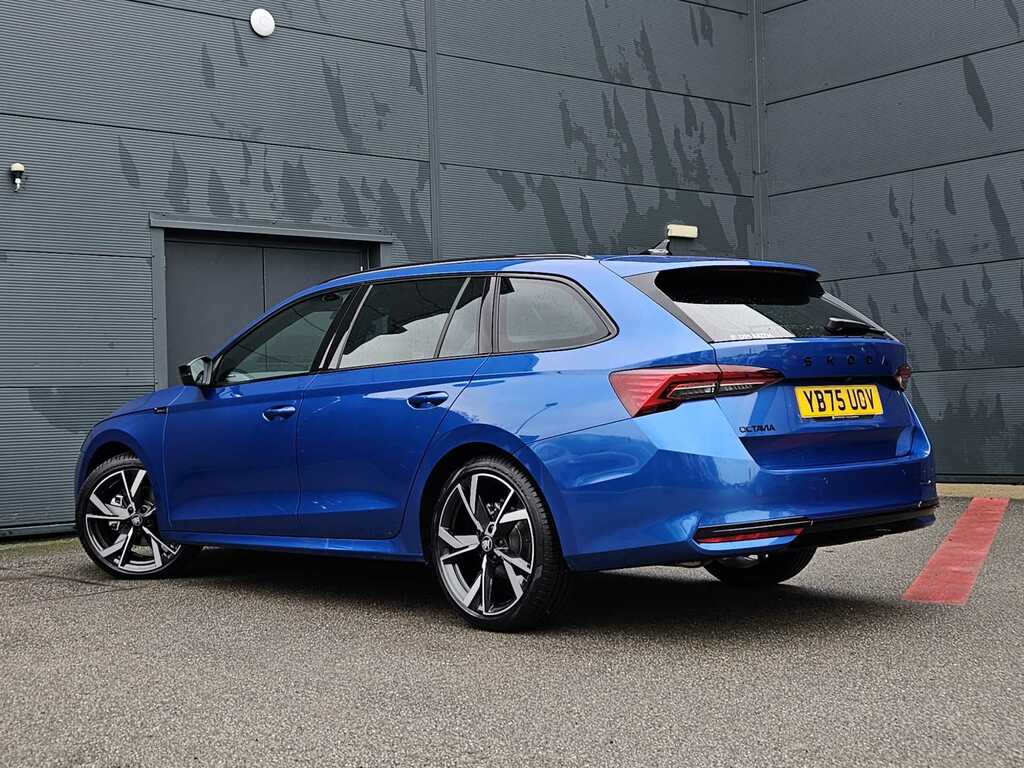 Skoda Octavia 1.5 Tsi 150 E-tec Sportline Dsg Blue #3