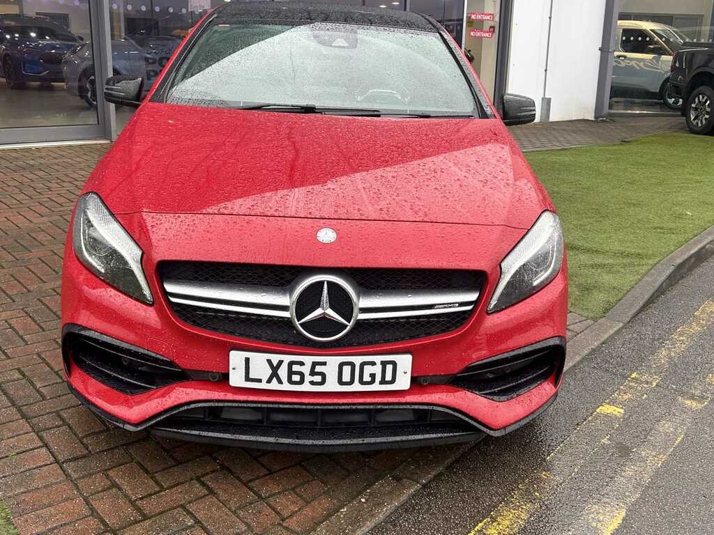 Mercedes-Benz A Class A45 4Matic Premium LX65OGD Red #2