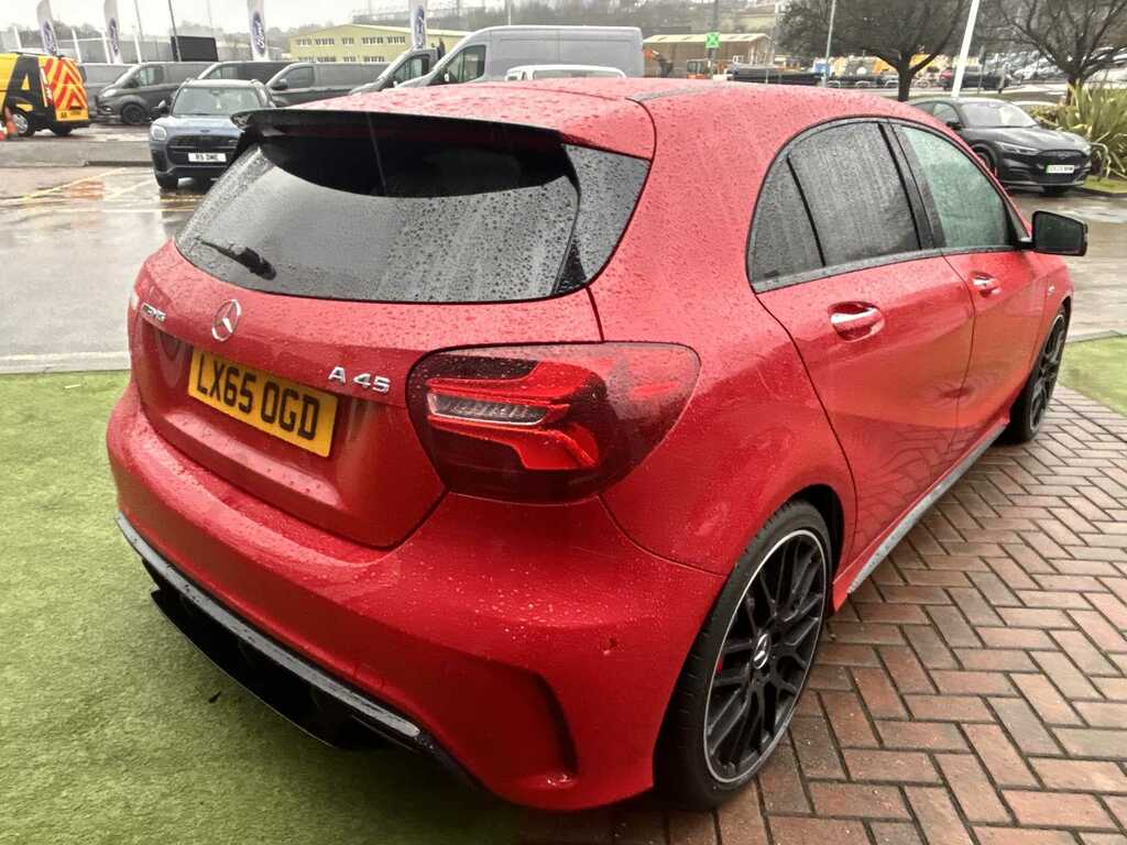 Mercedes-Benz A Class A45 4Matic Premium LX65OGD Red #5