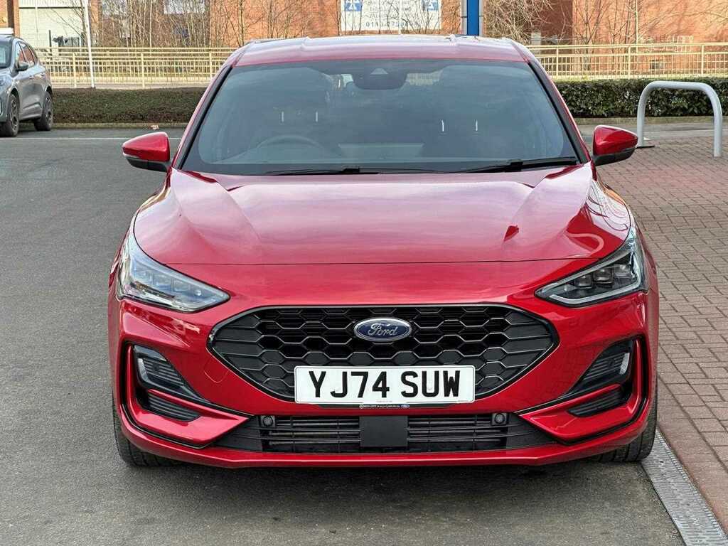 Ford Focus 1.0 Ecoboost Hybrid Mhev 155 St-line X YJ74SUW Red #2