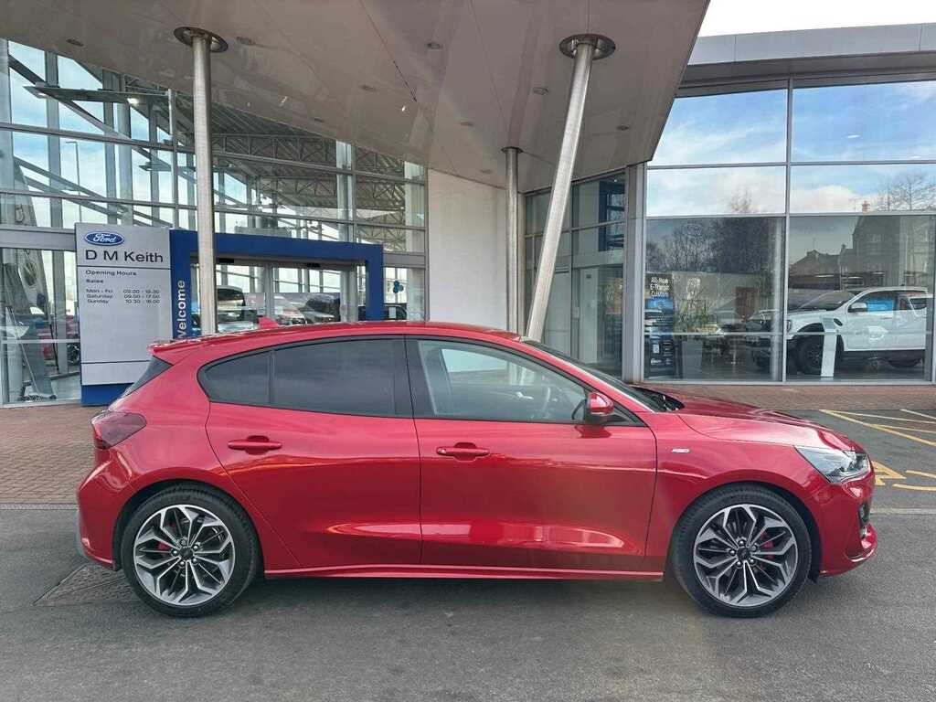 Ford Focus 1.0 Ecoboost Hybrid Mhev 155 St-line X YJ74SUW Red #5