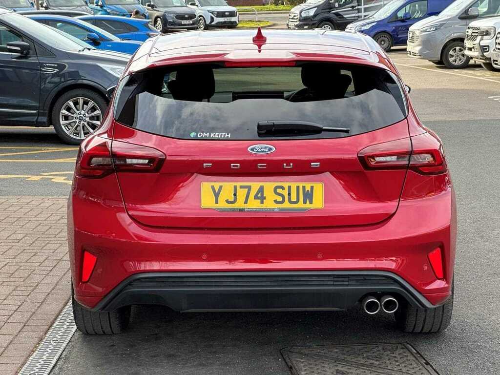 Ford Focus 1.0 Ecoboost Hybrid Mhev 155 St-line X YJ74SUW Red #3