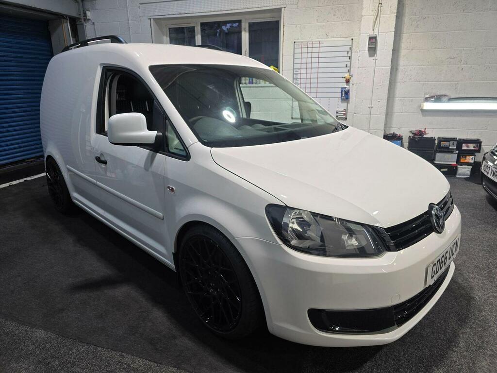 Volkswagen Caddy Panel Van 1.6 Tdi C20 Startline L1 H1 201666 White #2