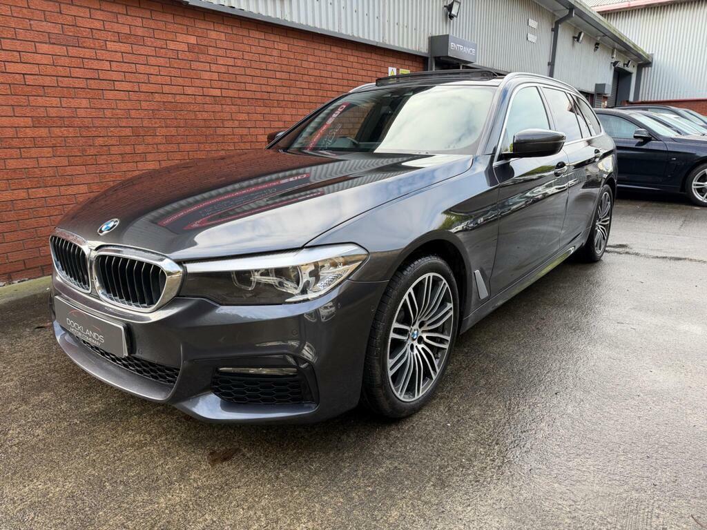 BMW 5 Series 2.0 520D M Sport Touring Xdrive Euro 6 S S Grey