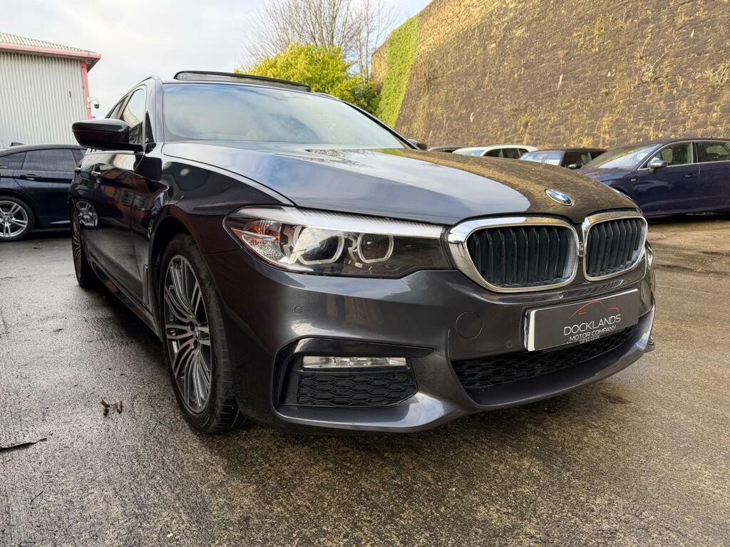 BMW 5 Series 2.0 520D M Sport Touring Xdrive Euro 6 S S SA67DVL Grey #3
