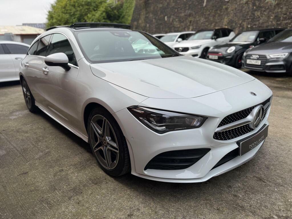 Mercedes-Benz CLA Class 2.0 Cla220d Amg Line Premium Plus Shooting Brake KT21LCP White #3