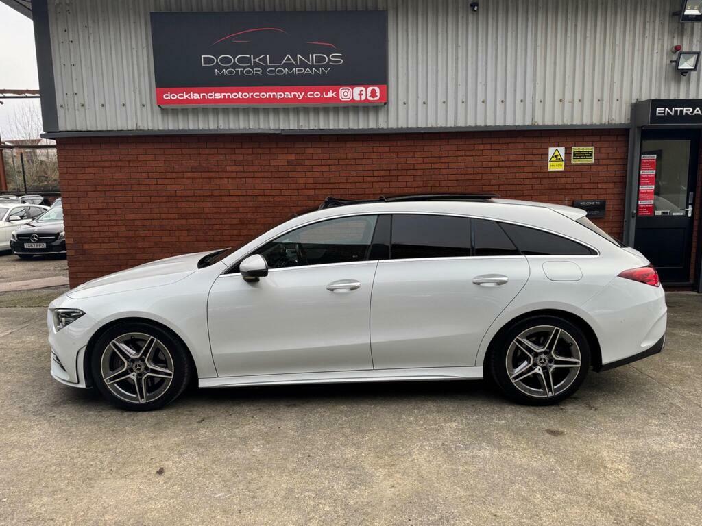Mercedes-Benz CLA Class 2.0 Cla220d Amg Line Premium Plus Shooting Brake KT21LCP White #4