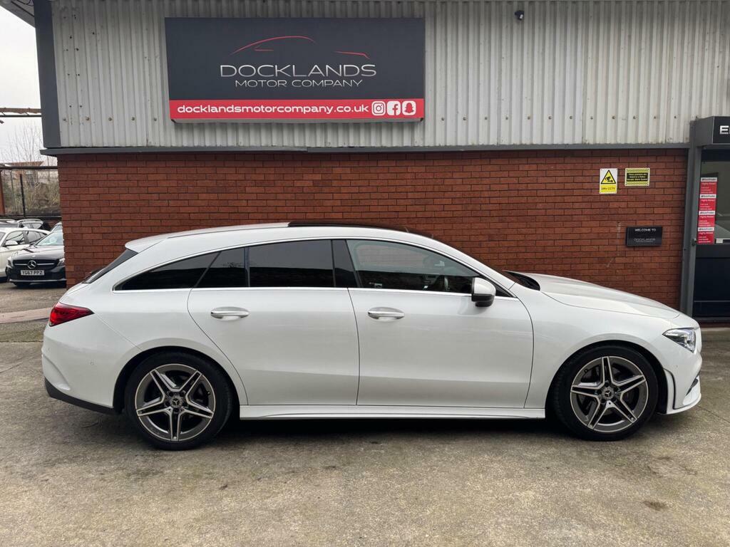 Mercedes-Benz CLA Class 2.0 Cla220d Amg Line Premium Plus Shooting Brake KT21LCP White #5