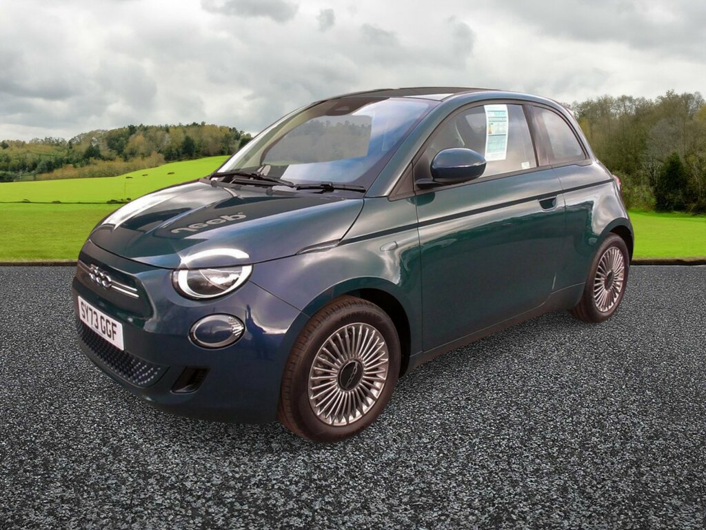 Fiat 500E Icon 3-Door Green