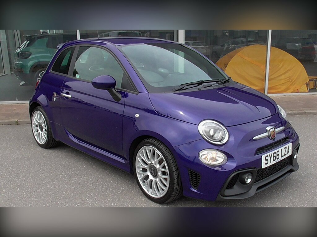Abarth 595 Turismo 3dr SY66LZA Blue #5