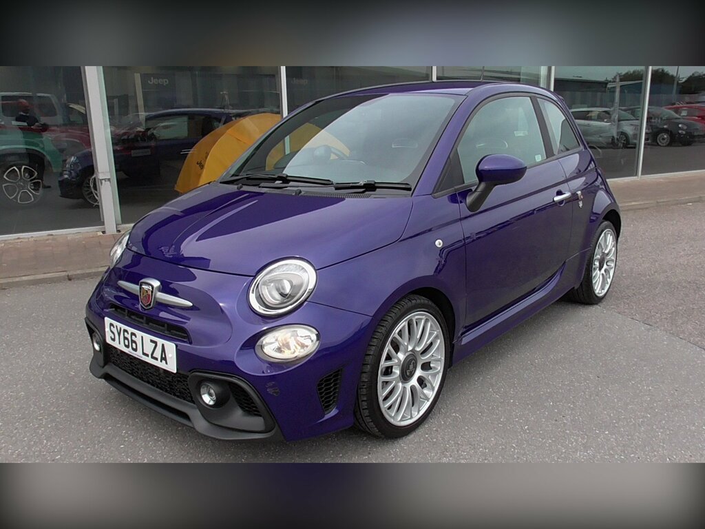 Abarth 595 Turismo 3dr SY66LZA Blue #3