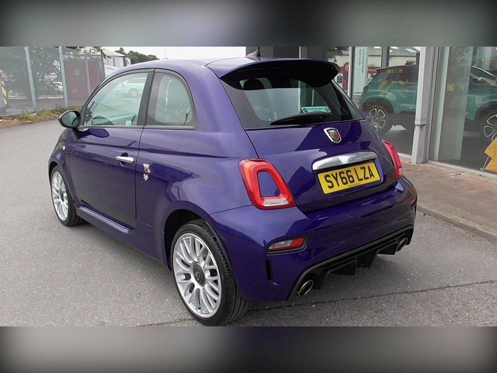 Abarth 595 Turismo 3dr SY66LZA Blue #2