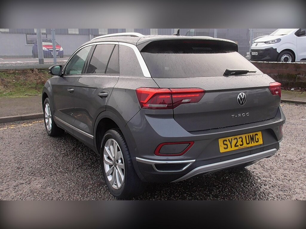 Volkswagen T-Roc 1.5 Tsi Style 150 SY23UMG Grey #5