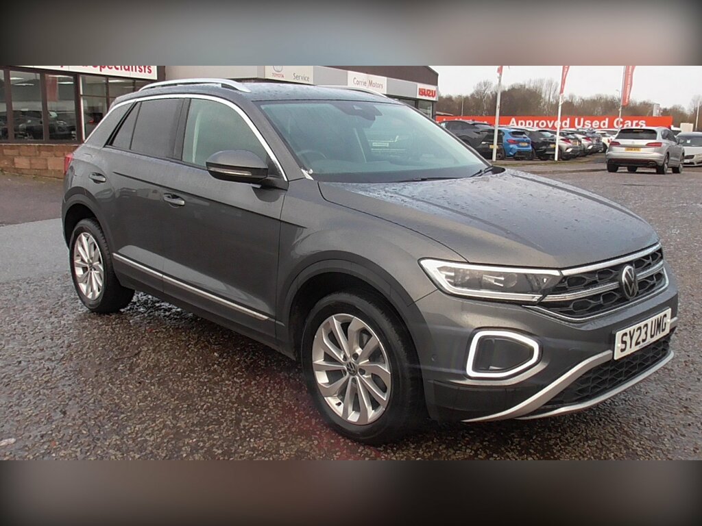 Volkswagen T-Roc 1.5 Tsi Style 150 SY23UMG Grey #4