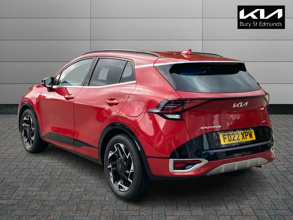 Kia Sportage 1.6 T-gdi Mhev Gt-line Dct Euro 6 Ss FD22XPW Red #2