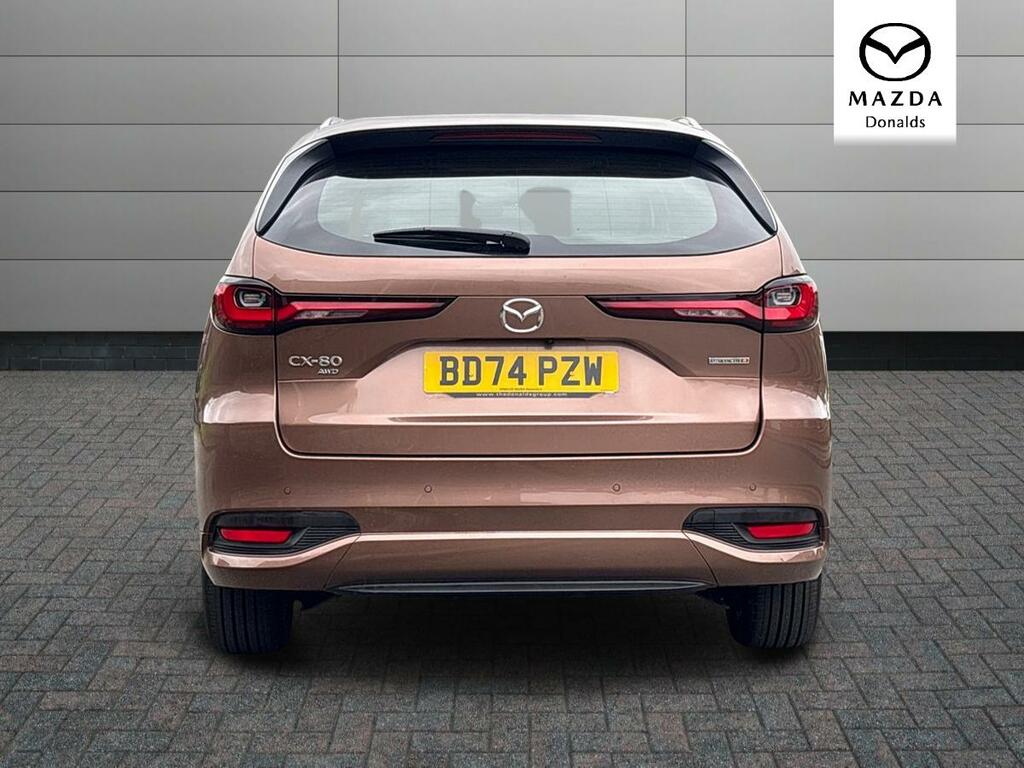 Mazda CX-80 3.3 E-skyactiv D Mhev Homura 4Wd Euro 6 Ss BD74PZW Brown #4