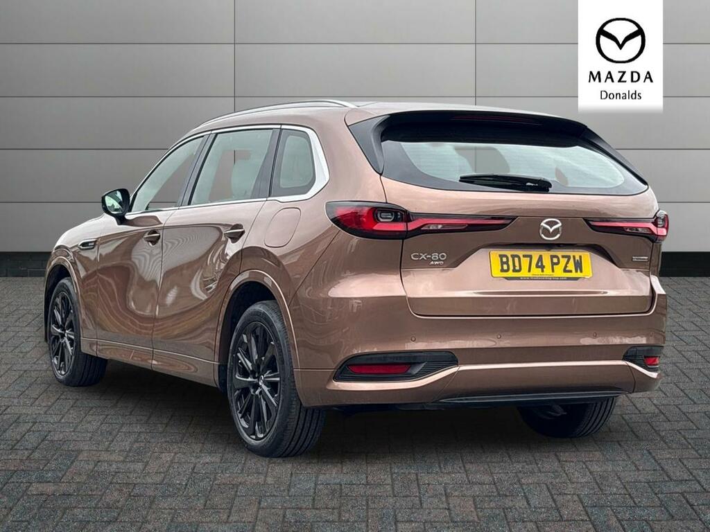 Mazda CX-80 3.3 E-skyactiv D Mhev Homura 4Wd Euro 6 Ss BD74PZW Brown #5