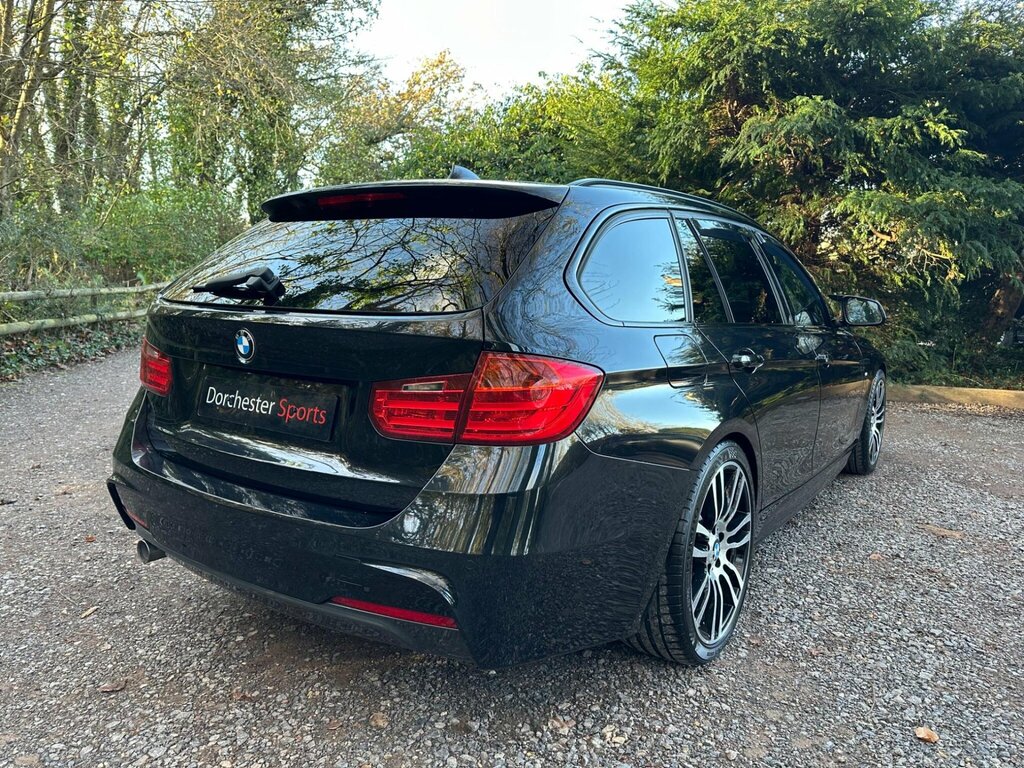 BMW 3 Series 2.0 320D M Sport Touring Euro 5 Ss EL14ORR Black #6