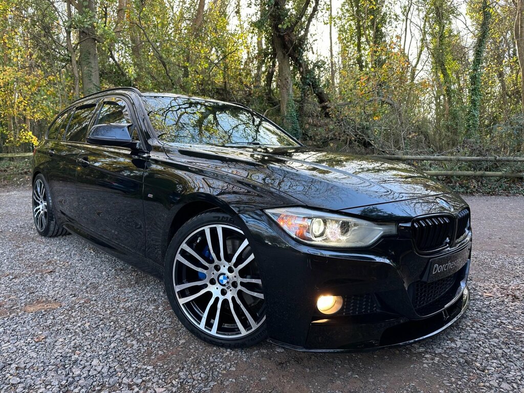 BMW 3 Series 2.0 320D M Sport Touring Euro 5 Ss EL14ORR Black #2