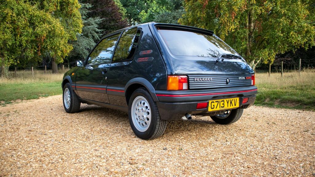 Peugeot 205 Hatchback Gti 1989 Grey #4