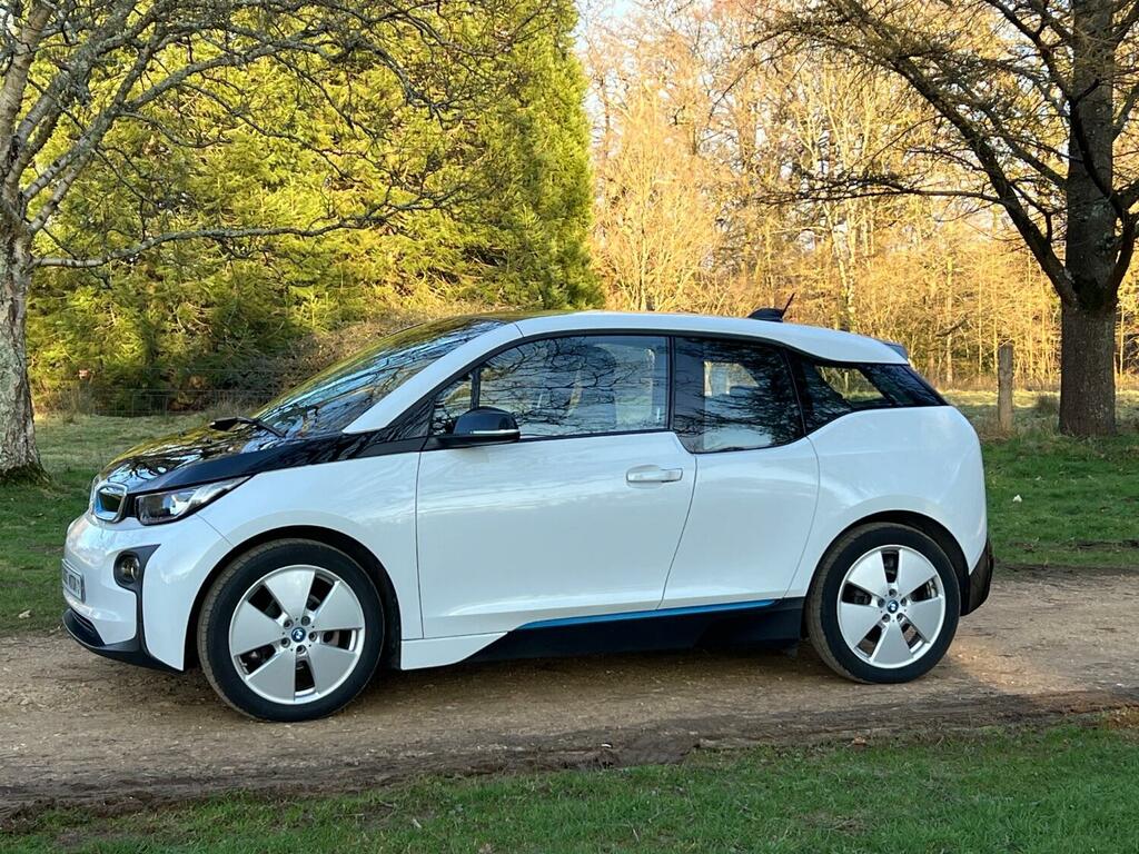 BMW i3 Hatchback 0.6 I3 94Ah With Range Extender 2017 White #3