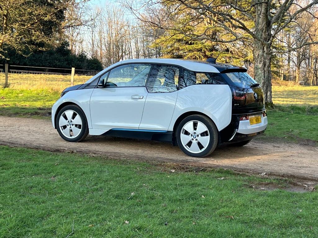 BMW i3 Hatchback 0.6 I3 94Ah With Range Extender 2017 White #4