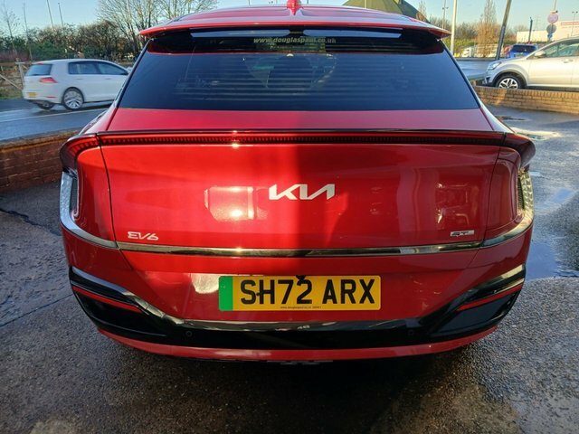 Kia EV6 77.4Kwh Gt-line Hatchback 225 B SH72ARX Red #6