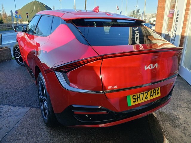 Kia EV6 77.4Kwh Gt-line Hatchback 225 B SH72ARX Red #4