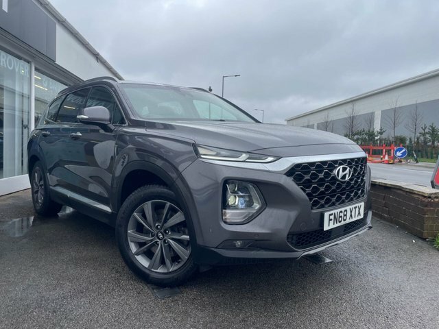Hyundai Santa Fe 2.2 Crdi Premium 4Wd Euro 6 7 Seater Grey #3