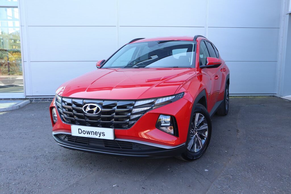 Hyundai Tucson Se Connect Mhev 1.6 T-gdi Full Hyundai Warran Red