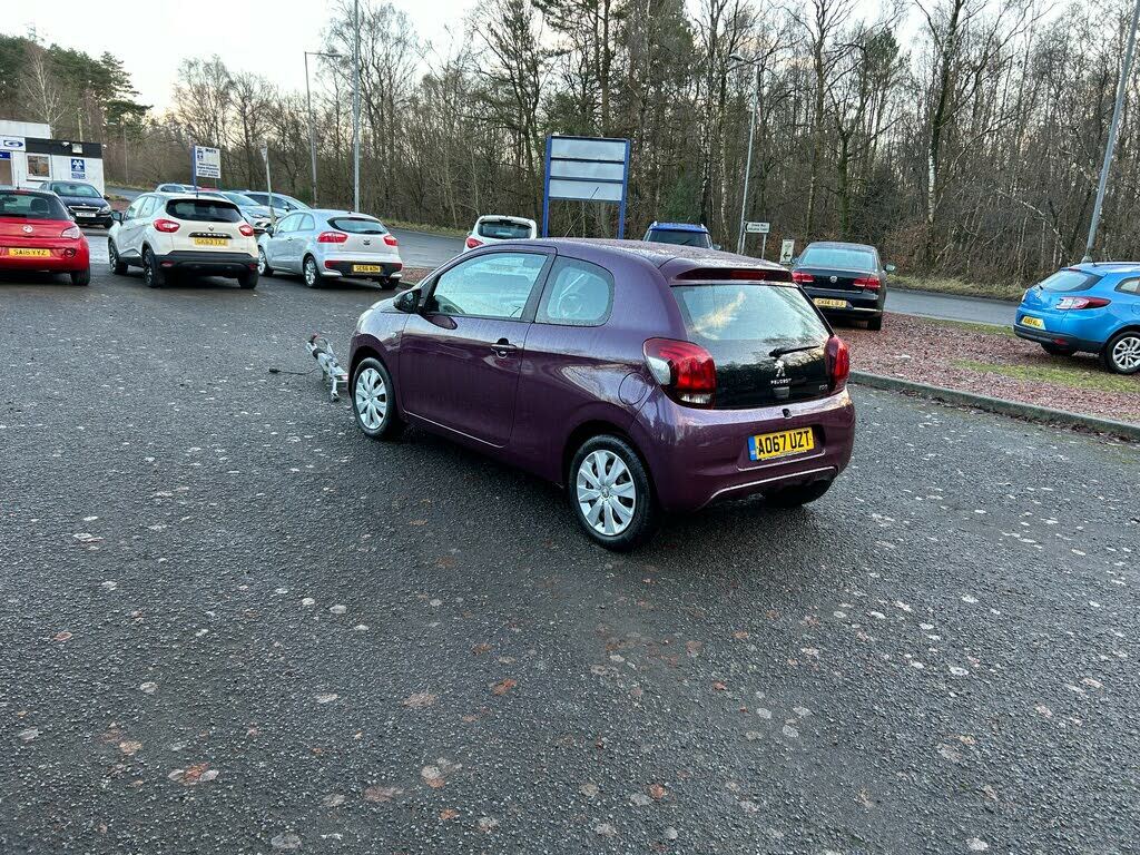 Peugeot 108 Petrol AO67UZT Purple #4