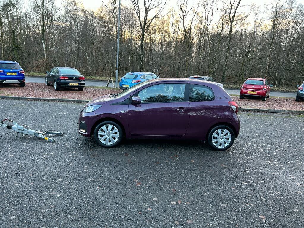 Peugeot 108 Petrol AO67UZT Purple #3