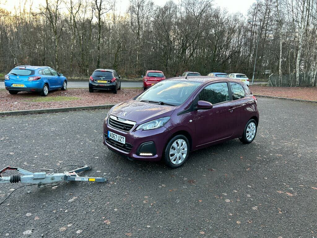 Peugeot 108 Petrol AO67UZT Purple #2