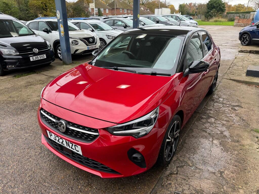 Vauxhall Corsa Hatchback 1.2 Turbo Elite Edition Euro 6 Ss PJ22NZC Red #6