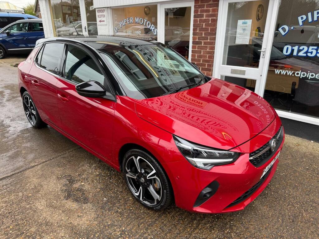 Vauxhall Corsa Hatchback 1.2 Turbo Elite Edition Euro 6 Ss Red