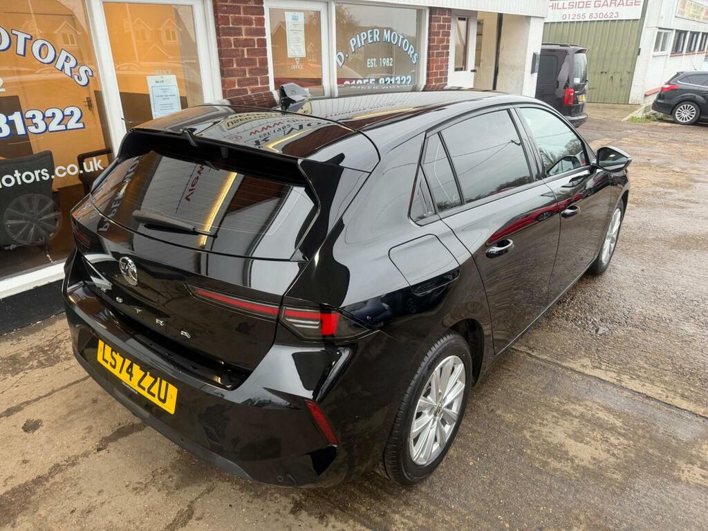 Vauxhall Astra Hatchback 1.2 Turbo Design Euro 6 Ss 2024 LS74ZZU Black #3