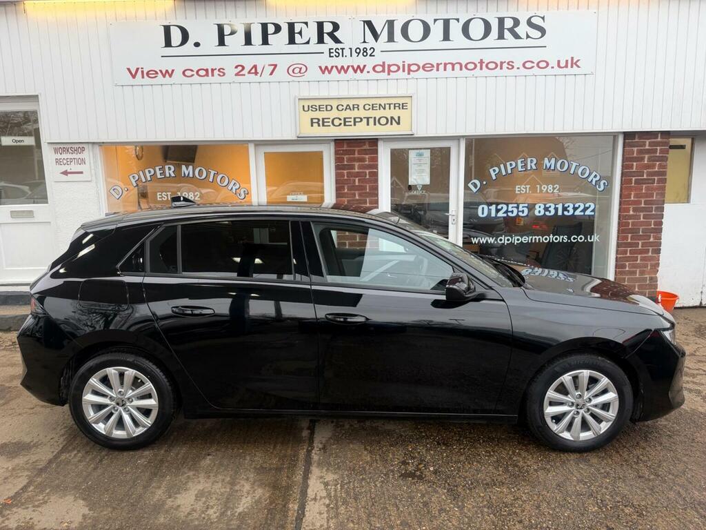Vauxhall Astra Hatchback 1.2 Turbo Design Euro 6 Ss 2024 LS74ZZU Black #2