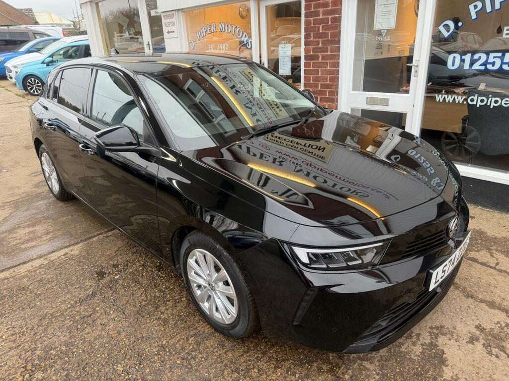 Vauxhall Astra Hatchback 1.2 Turbo Design Euro 6 Ss 2024 Black