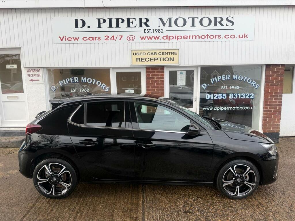 Vauxhall Corsa Hatchback 1.2 Turbo Ultimate Euro 6 Ss AX23UGT Black #2