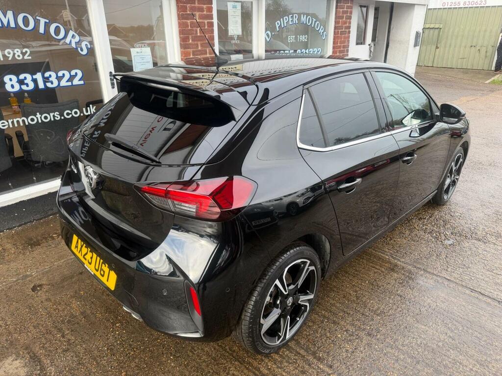 Vauxhall Corsa Hatchback 1.2 Turbo Ultimate Euro 6 Ss AX23UGT Black #3