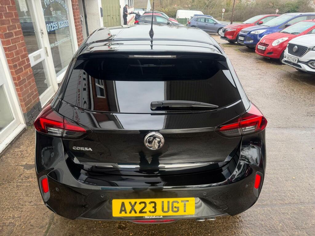 Vauxhall Corsa Hatchback 1.2 Turbo Ultimate Euro 6 Ss AX23UGT Black #4