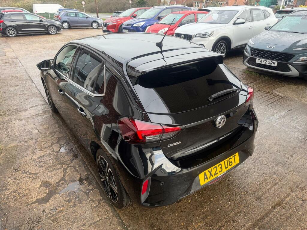 Vauxhall Corsa Hatchback 1.2 Turbo Ultimate Euro 6 Ss AX23UGT Black #5